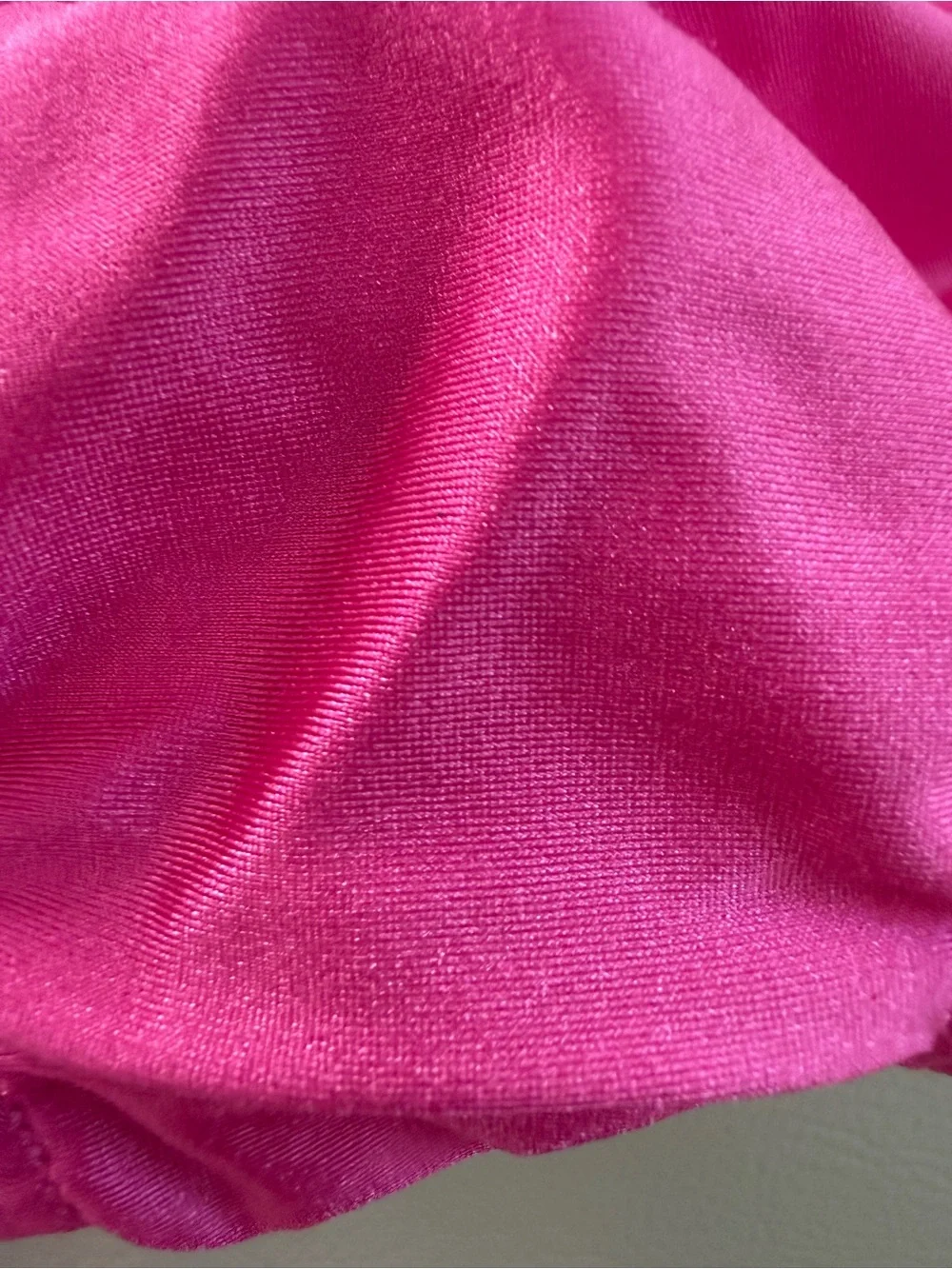 Ozone Sequin Neon Pink Leotard size Youth Medium YM with Flower and Olympus